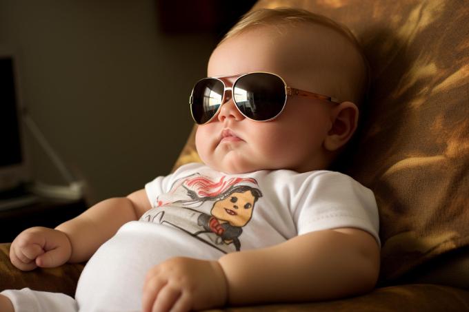 okulary dla niemowlęcia
